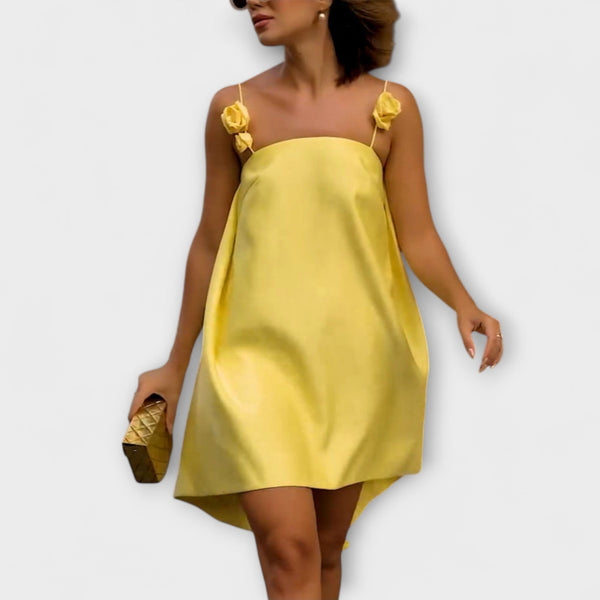 Jordan ™ ｜ Štýlové kvetinové minišaty bez rukávov